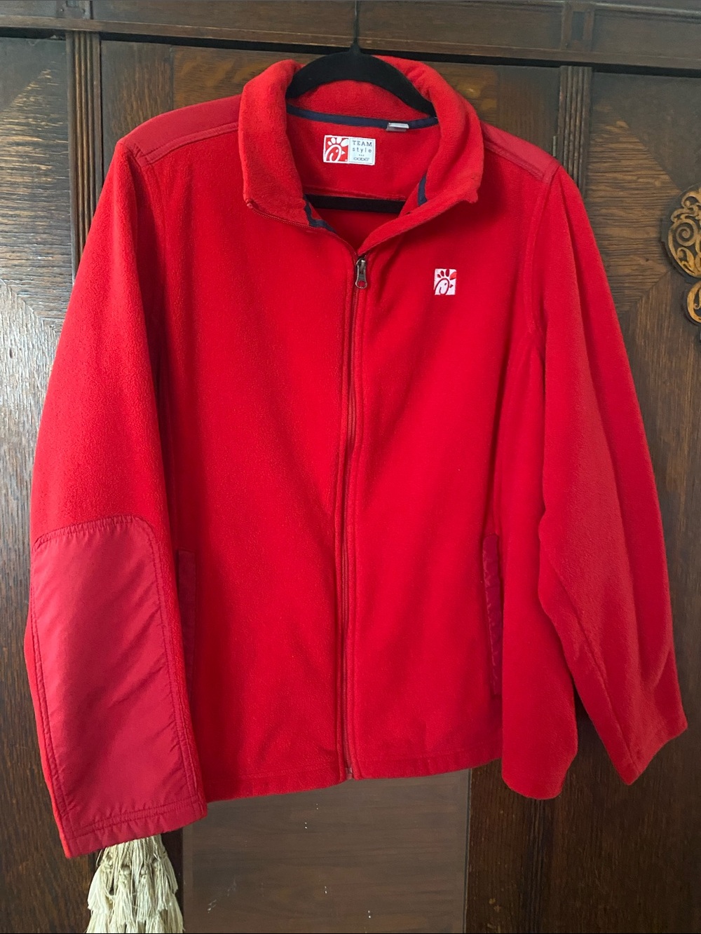 Chick-fil-A Red Utility Fleece Jacket - Women's Zip Front